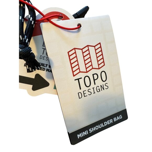 TOPO Design Mini Shoulder Bag $39 Bone White NWT - Picture 5 of 8